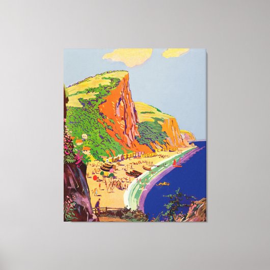 Beach Party 37x45 Leinwanddruck (Vorderseite)