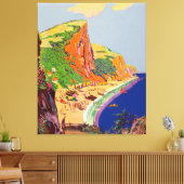 Beach Party 37x45 Leinwanddruck (Insitu (Wohnzimmer))