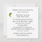 BEACH-PARTY EINLADUNG (Rückseite)