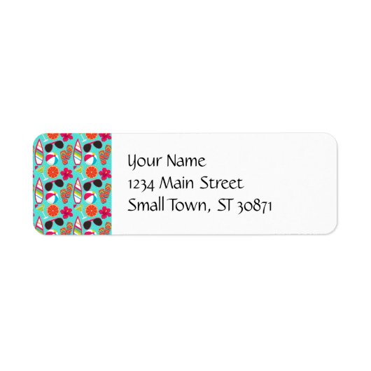 Beach Party Flip Flops Sonnenbrille Beach Ball Aqu (Vorne)