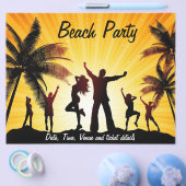 Beach Party Flyer (Einzeln)