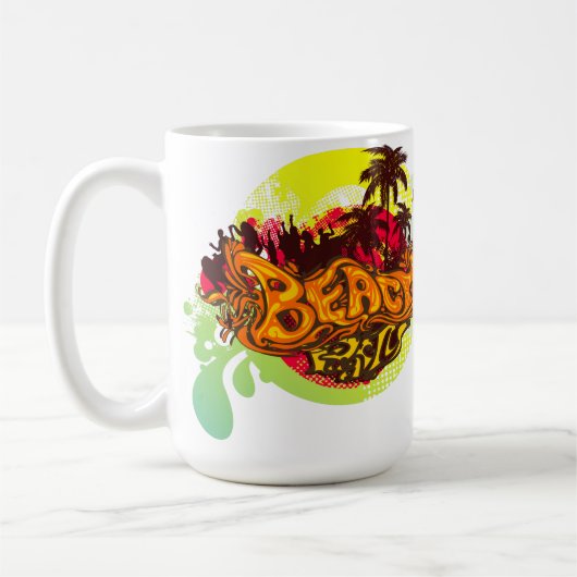 Beach Party Kaffeetasse (Links)