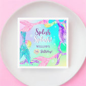 Beach Party Meerjungfrau Schwänze Kindergeburtstag Serviette