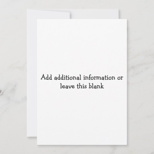 Beach Party Mehrzweckankündigung Einladung (Rückseite)