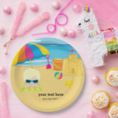 Beach Party Pappteller (Party)