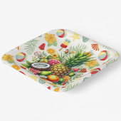 Beach Party Pappteller (Gewinkelt)