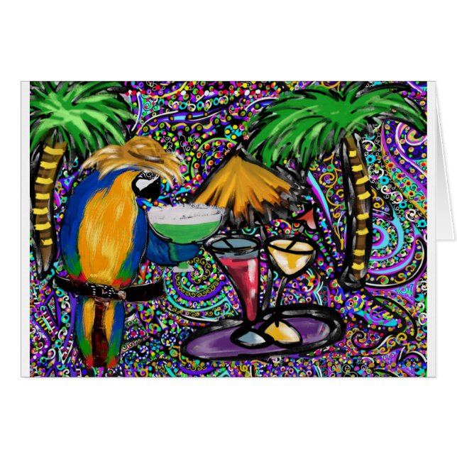 Beach Party Parrot (Vorderseite (Horizontal))