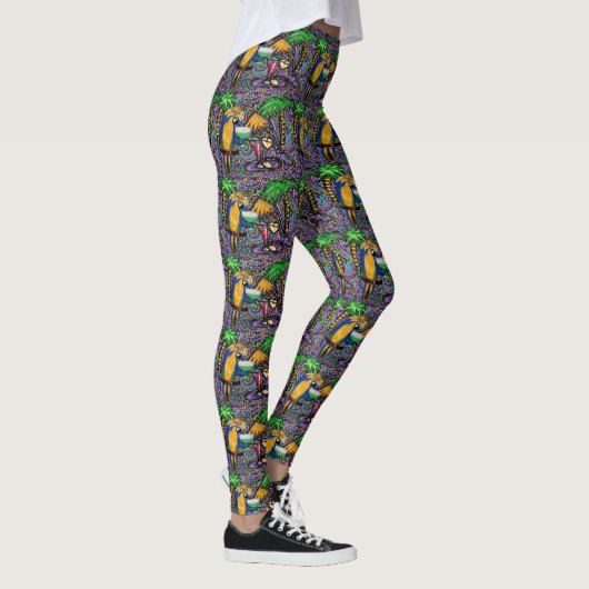 Beach Party Parrot Leggings (Rechts)