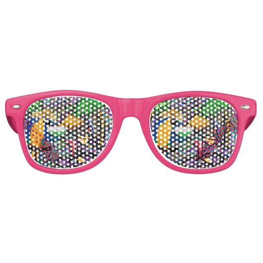 Beach Party Parrot Partybrille (Vorderseite)