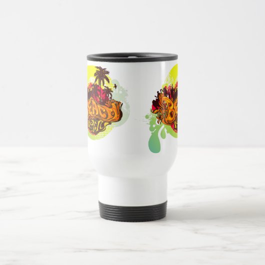 Beach Party Reisebecher (Mittel)