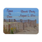 Beach Party Save the Date Magnet (Horizontal)