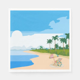 Beach Party Serviette