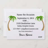 Beach Party - SRF Einladung (Rückseite)