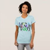 BEACH-PARTY T-Shirt (Vorne ganz)