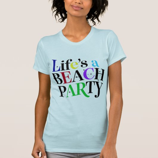 BEACH-PARTY T-Shirt (Vorderseite)