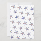 Beach Party Tropical Summer Einladung (Rückseite)