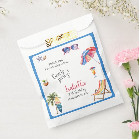 Beach Party Tropical Summer Geschenktütchen (Versiegelt)