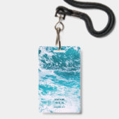 Beach Party VIP All Access Summer Party Ausweis (Rückseite mit Schlüsselband)