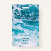 Beach Party VIP All Access Summer Party Ausweis (Rückseite)