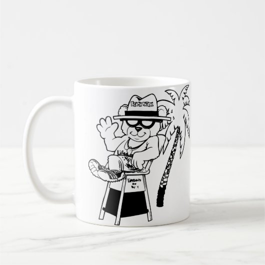 Beach Patrol Coffee Cup Kaffeetasse (Links)