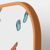 Beach Pattern Pickleball Schläger (Linke Seite)