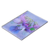 Beach Pea Blume Notizblock (Linke Seite)
