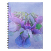 Beach Pea Blume Notizblock (Vorderseite)