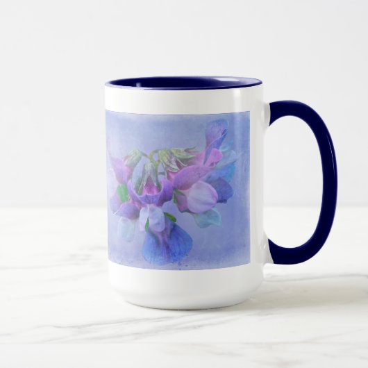 Beach Pea Blume Tasse (Rechts)