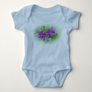 Beach Pea - Lathyrus japonicus - Wildblume Baby Strampler
