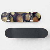 Beach Pebble Pattern Skateboard (Horizontal)