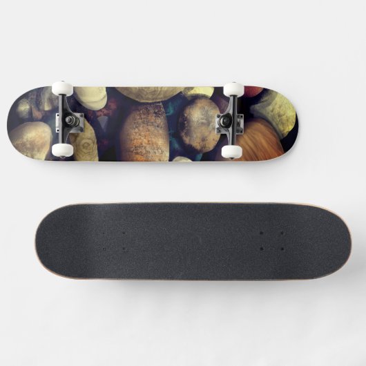 Beach Pebble Pattern Skateboard (Horizontal)