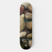 Beach Pebble Pattern Skateboard (Vorderseite)