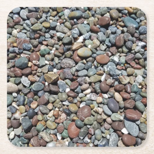 Beach Pebble Untersetzer (Vorderseite)