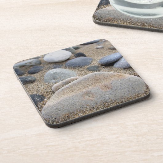 Beach Pebble Untersetzer (Linke Seite)