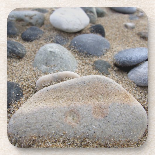 Beach Pebble Untersetzer (Vorderseite)