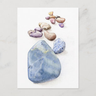 Beach Pebbles Postkarte