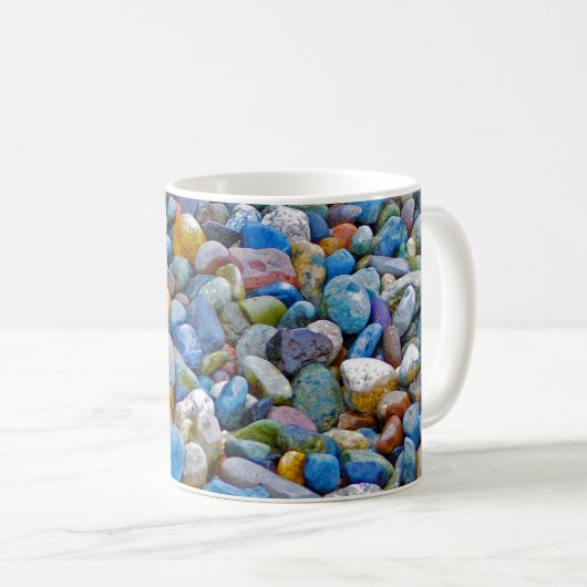 Beach Pebbles Tasse (VorderseiteRechts)
