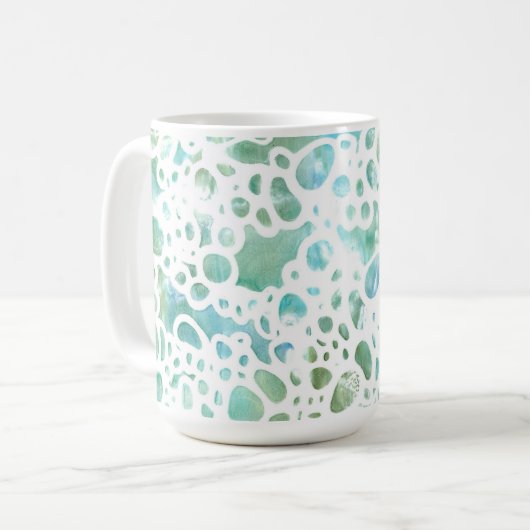 Beach Pebbles Tasse (Vorderseite Links)