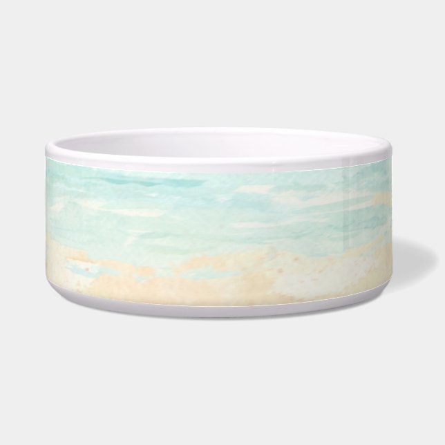 Beach Pet Water Food Bowl Napf (Vorderseite)