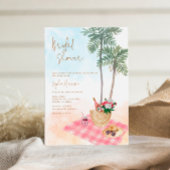 Beach Picnic Brautparty Einladung