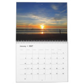 Beach Pictures bei Sunset 2025 Kalender (Jan 2027)