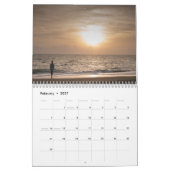 Beach Pictures bei Sunset 2025 Kalender (Feb 2027)