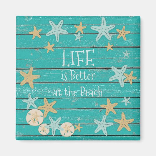 Beach Planks und Starfish Magnet (Vorne)
