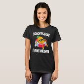 Beach Please I'm On My Honeymoon Pineapple Fruit T-Shirt (Vorne ganz)