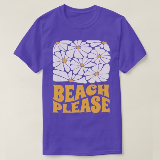 Beach Please T-Shirt (Design vorne)