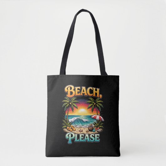 Beach, Please Tasche (Vorderseite)