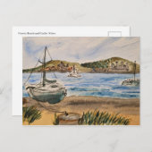 Beach Postcard Postkarte (Vorne/Hinten)