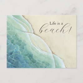 Beach Postcard Sommereinladung Postkarte