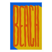 Beach Poster (Vorderseite)