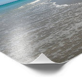 Beach Print Ocean II Fotodruck (Ecke)